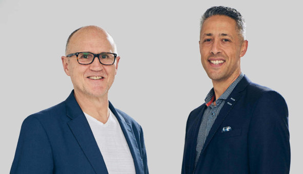 Neale Halliday and Rob Galletta